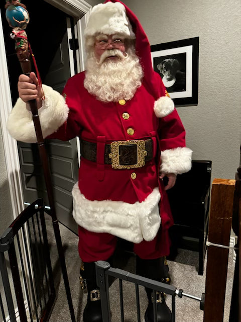 "Cola" Style Professional Santa Claus Jacket - Made-to-Measure