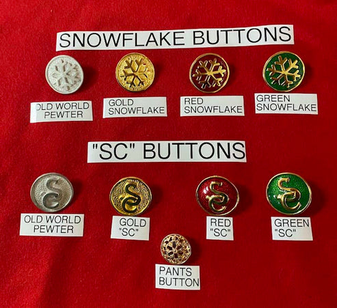 Buttons for Jackets & Robes – Santa's Tailor