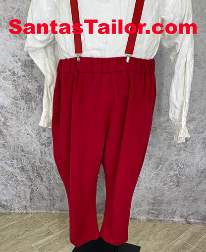 Professional Santa Claus Simple Pants - Made-To-Measure