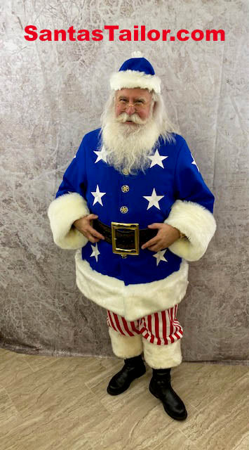 Patriotic Santa (Full Suit) - Bespoke