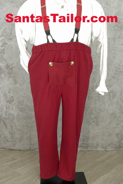 Professional Santa Claus Simple Pants - Made-To-Measure