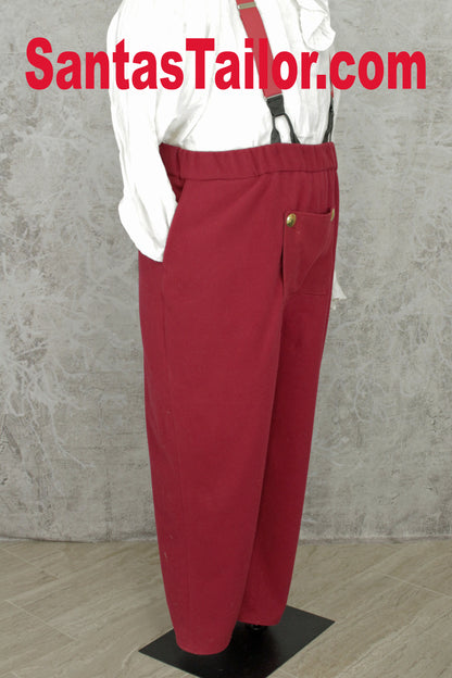 Professional Santa Claus Simple Pants - Made-To-Measure